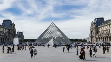 Le Louvre, ici le 16 septembre 2018 lors des Journées européennes du patrimoine.&nbsp; (DENIS MEYER / HANS LUCAS)