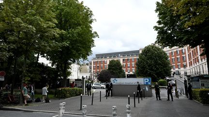 L'hôpital américain de Neuilly-sur-Seine (Hauts-de-Seine). (STEPHANE DE SAKUTIN / AFP)