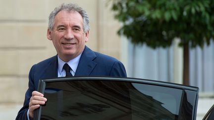 François Bayrou, le 18 mai 2017 à l'Elysée. (CHAMUSSY / WITT/ SIPA)