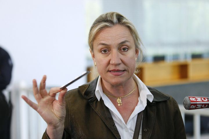 Irène Frachon en 2012 au TGI de Nanterre lors du procès Mediator 
 (MAXPPP)