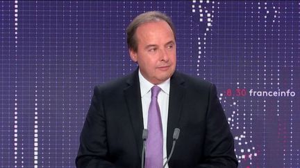 Le président de l'Union des démocrates et indépendants (UDI) et député de Seine-Saint-Denis, était l'invité du "8h30 franceinfo", dimanche 21 novembre. (FRANCEINFO / RADIOFRANCE)