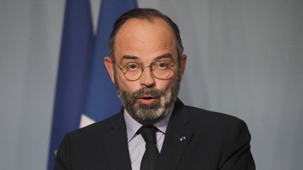 Le Premier ministre Edouard Philippe à la sortie du Conseil des ministres, le 27 mars 2020. (MAXPPP)