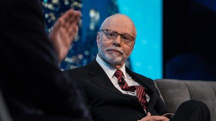 Paul Singer, fondateur et président d'Eliott Management Corp, lors d'un sommet Bloomberg de l'investissement, à New-York, en juin 2017. (GETTY IMAGES)