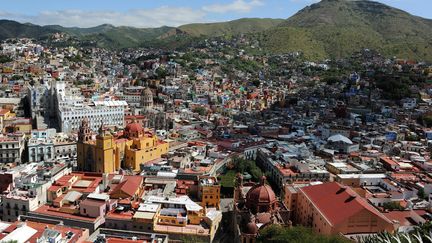 Les immeubles ont tremblé dans la ville de Mexico (Mexique) après un séisme de magnitude 8 enreigstré dans le sud du pays, le 7 septembre 2017. (INAH / NOTIMEX)