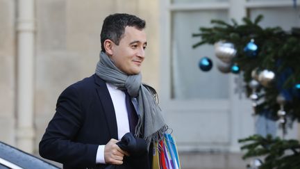 Gérald Darmanin, le ministre des Comptes publics au palais de l'Elysée à Paris, le 3 janvier 2018. (AFP)