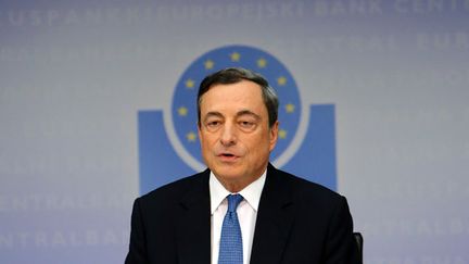 &nbsp; (Mario Draghi président de la BCE © Maxppp)