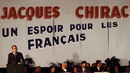 A Nice en 1981, Jacques Chirac en campagne électorale, mais ce ne sera pas pour cette fois. (MAXPPP)