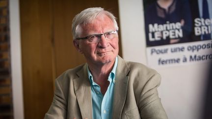 Le député du Pas-de-Calais José Evrard, le 19 juin 2017 à Hénin-Beaumont. (MAXPPP)