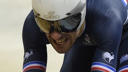 Julien Morice médaillé de bronze de la poursuite aux Mondiaux 2015 (ERIC FEFERBERG / AFP)