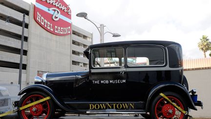 C'est &agrave; cette occasion que s'ouvre &agrave; &laquo; Sin City &raquo; le mus&eacute;e national du Crime organis&eacute; et de l'Application de la loi, &laquo; The Mob Museum &raquo;. (ETHAN MILLER / GETTY IMAGES)