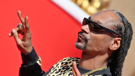 L'Américain Snoop Dogg aux MTV Movie &amp; TV Awards le 5 juin 2022 à Santa Monica (Californie, Etats-Unis). (AXELLE/BAUER-GRIFFIN / FILMMAGIC / GETTY IMAGES)