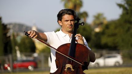 Le violoncelliste Gautier Capuçon, le 31 juillet 2020 0 Nice. (DYLAN MEIFFRET / MAXPPP)