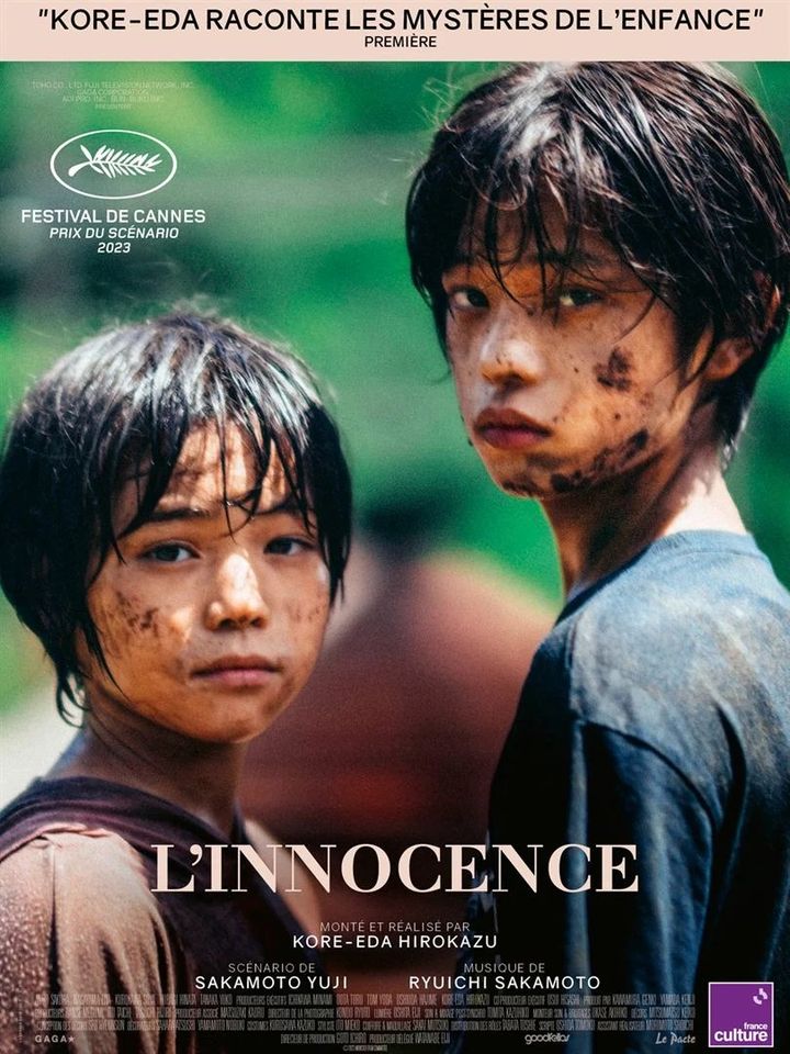 L'affiche de "l'Innocence" de Hirokazu Kore-eda (2023). (LE PACTE)