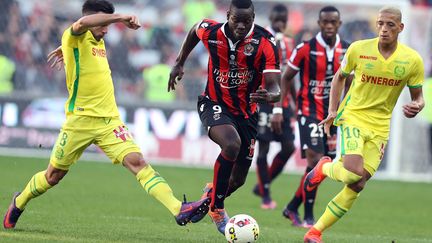 Mario Balotelli n'a jamais marqué à l'extérieur en Ligue 1. A Nantes, cela devra changer... (VALERY HACHE / AFP)