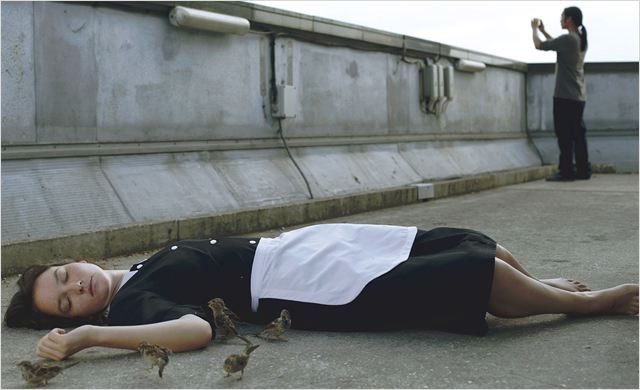 Anaïs Demoustier dans "Bird People" de Pascale Ferran
 ( © Carole Bethuel )