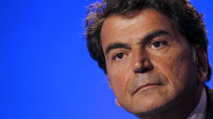 Pierre Lellouche, secr&eacute;taire d'Etat au Commerce ext&eacute;rieur, &agrave; Paris, le 18 octobre 2011. (ALEXANDER KLEIN / AFP)