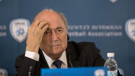 &nbsp; (L'UEFA enjoint Joseph Blatter de reporter le scrutin présidentiel de la Fifa © MAXPPP)