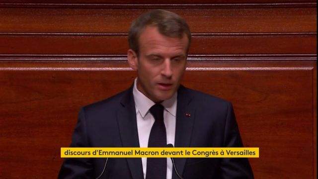 Macron veut être présent lors des débats parlementaires du Congrès en 2019