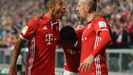 Thiago Alcantara et Ribéry très heureux avec le Bayern