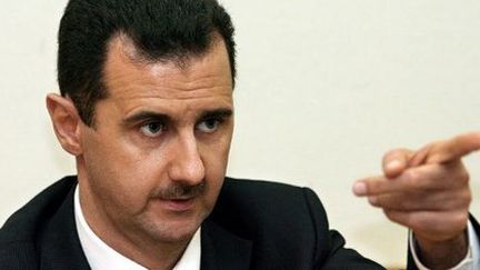 Le président syrien, Bachar al-Assad, le 19 décembre 2006 à Moscou. (AFP - Yuri Kadobnov)