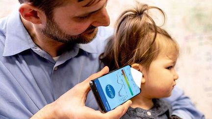 Si l'application est autorisée, les parents inquiets pourront tester l'oreille de leur enfant avant de se rendre chez le médecin.