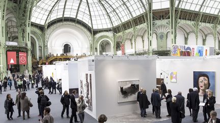 Le Grand Palais pendant la Fiac (21 octobre 2015)
 (Gilles Bassignac / JDD / Sipa)