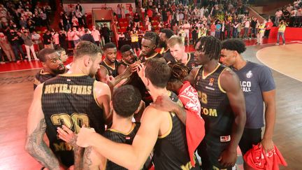 L'AS Monaco Basket signe un troisième succès en Euroligue. (CYRIL DODERGNY / MAXPPP)