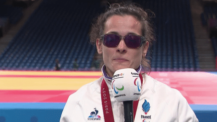 Jeudi 5 septembre, la Française Sandrine Martinet a décroché la médaille d'argent en parajudo aux Jeux paralympiques, dans la catégorie des -48 kg. Elle revient sur cette victoire, mais aussi sur la suite de sa carrière, pour le 20 Heures.