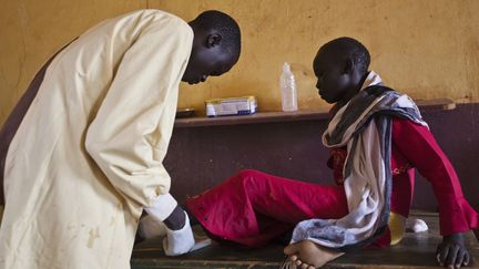 A l'hôpital public d'Aweil, près de Bahr el Ghazal (nord du Soudan du Sud), le 2 juin 2012   (REUTERS/Adriane Ohanesian )