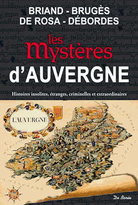 La couverture de "Les mystères d'Auvergne"
 (De Borée)