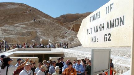 Entrée de la tombe de Toutankhamon, Vallée des Rois Louxor
 (BERND WEISSBROD / DPA / DPA/AFP)