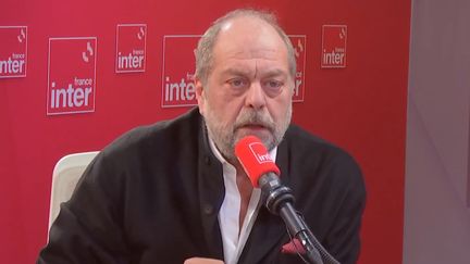 L'ancien ministre de la Justice Éric Dupond-Moretti, le 18 décembre 2024. (FRANCE INTER / RADIO FRANCE)