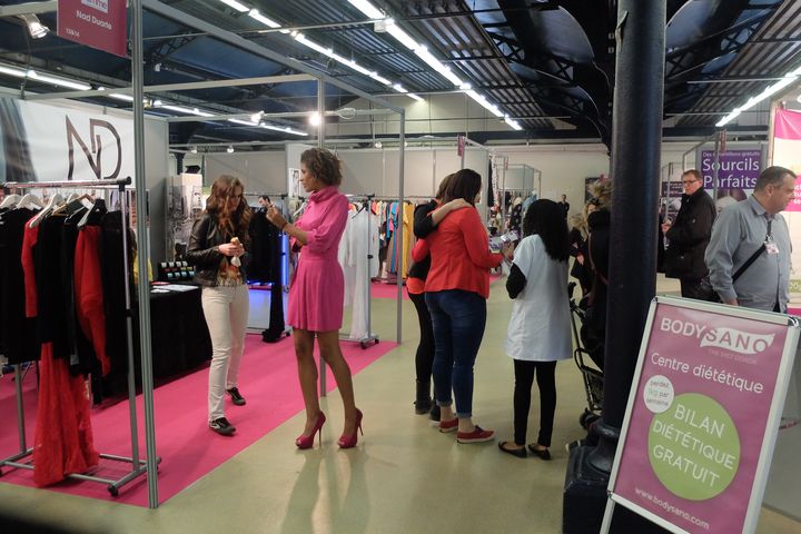 Le salon de la femme, au Parc Floral, &agrave; Paris, samedi 14 mars 2015. (MARIE-ADELAIDE SCIGACZ / FRANCETV INFO)