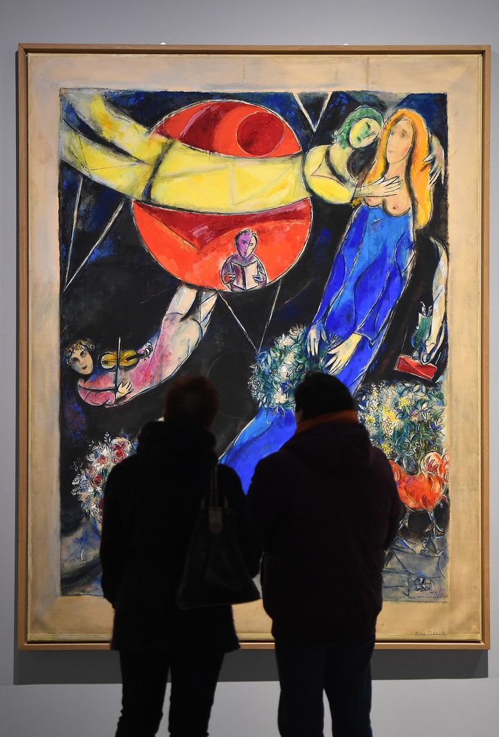 Chagall : 220 oeuvres exposées
 (Emmanuel Dunand/AFP)