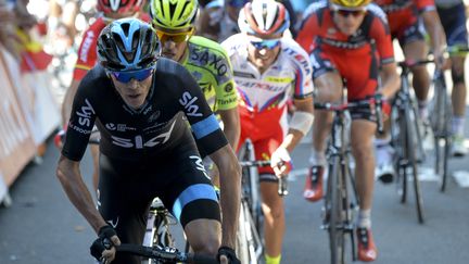 Froome, Contador et "Purito" Rodriguez déjà dans le match au Mur de Huy (POOL BERNARD PAPON / BELGA MAG)