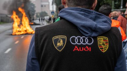 Les salariés d'Audi Bruxelles sont en grève depuis plusieurs semaines. (JONAS ROOSENS / BELGA)