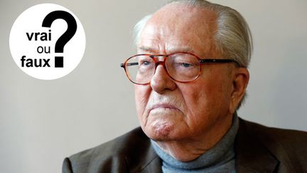 &nbsp; (Jean-Marie Le Pen dit-il vrai sur les peines de prison ferme non exécutées ? © Maxppp)