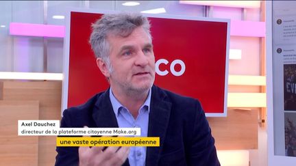 Invité de Stéphane Dépinoy dans ":l'éco", Axel Dauchez, directeur de la plateforme citoyenne Make.org, est venu parler des propositions des européens pour réformer l'UE.