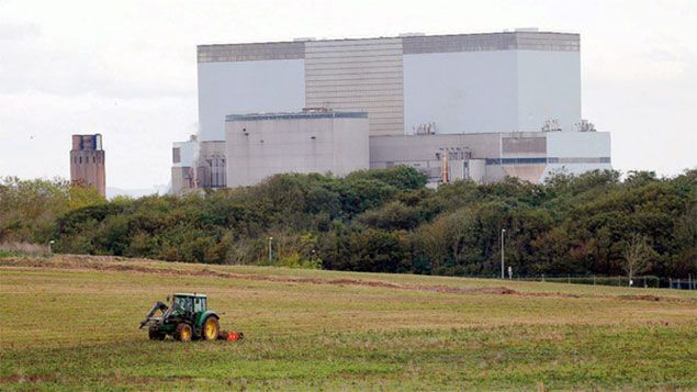 &nbsp; (C’est sur le site d’Hinkley Point C à Bridgwater, en Angleterre, qu’EDF construira les deux EPR qui fourniront 7 % de l’électricité du pays © Reuters / Suzanne Plunkett)