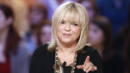 La chanteuse France Gall, sur le plateau de l'émission "Le Grand Journal" de Canal+, le 30 octobre 2012 à Paris.&nbsp; (FRANCOIS GUILLOT / AFP)