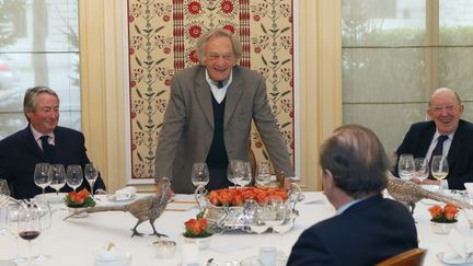 Philippe Tesson annonce le Prix Interallié en 2012
 (PATRICK KOVARIK / AFP)