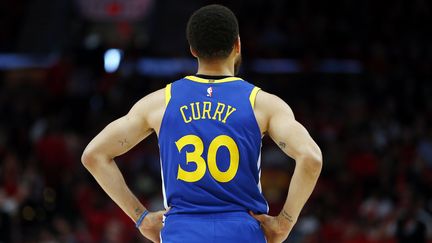 Stephen Curry, n°30 des Warriors de Golden State, lors d'un match contre les Blazers de Portland, le 20 mai 2019. (JONATHAN FERREY / GETTY IMAGES NORTH AMERICA)