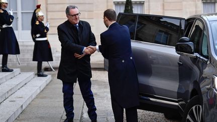 Le président de l'Assemblée nationale, Richard Ferrand, arrive au palais de l'Elysée le 11 mars 2019 (JULIEN MATTIA / LE PICTORIUM / MAXPPP)