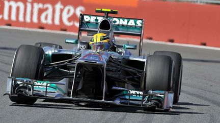 Le pilote britannique Lewis Hamilton