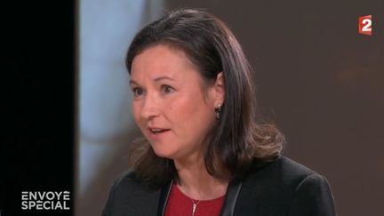 Le médecin Anne-Lise Ducanda, le 19 janvier 2018, sur le plateau de l'émission "Envoyé spécial" de France 2. (FRANCE 2 / FRANCEINFO)