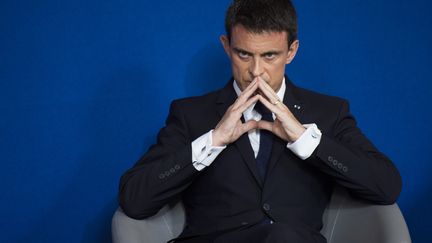 Le Premier ministre Manuel Valls, &agrave; Paris, le 15 juin 2015.&nbsp; (MARTIN BUREAU / AFP)