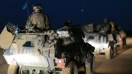  (La force Barkhane en opération nocturne © Radio France / David Baché)