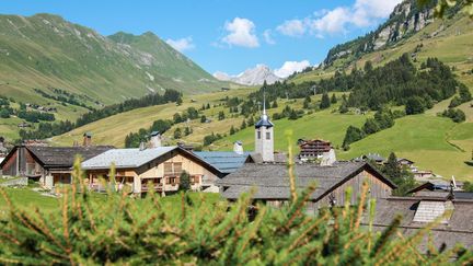 Village du vieux Chinaillon dans la station du Grand-Bornand, en Haute-Savoie. (Office du tourisme du Grand-Bornand)