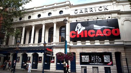 La comédie musicale "Chicago" présentée au Garrick Theatre de Londres en 2012.
 (WILL OLIVER / AFP)