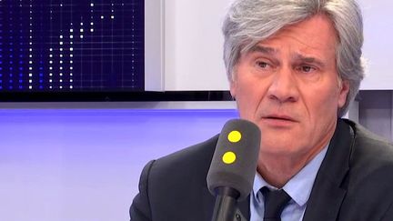 Stéphane Le Foll, député de la Sarthe, candidat à la tête du Parti socialiste et ex-ministre de l'Agriculture, le 11 janvier 2018. (FRANCEINFO)